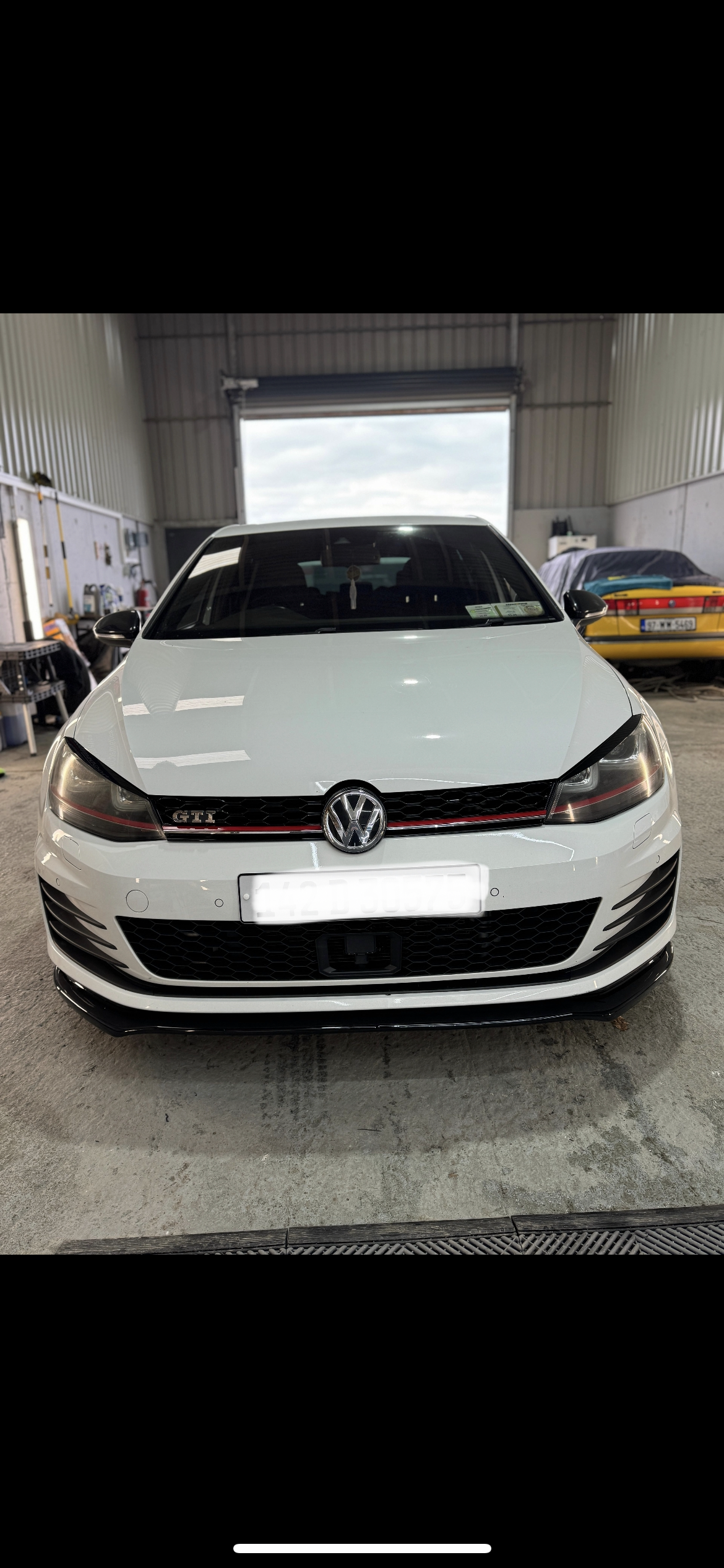 VW Golf MK7 GTD,GTI FRONT SPLITTER