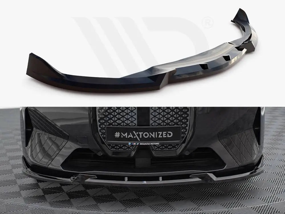 FRONT SPLITTER V.1 BMW IX M-PACK I20 (2021-)