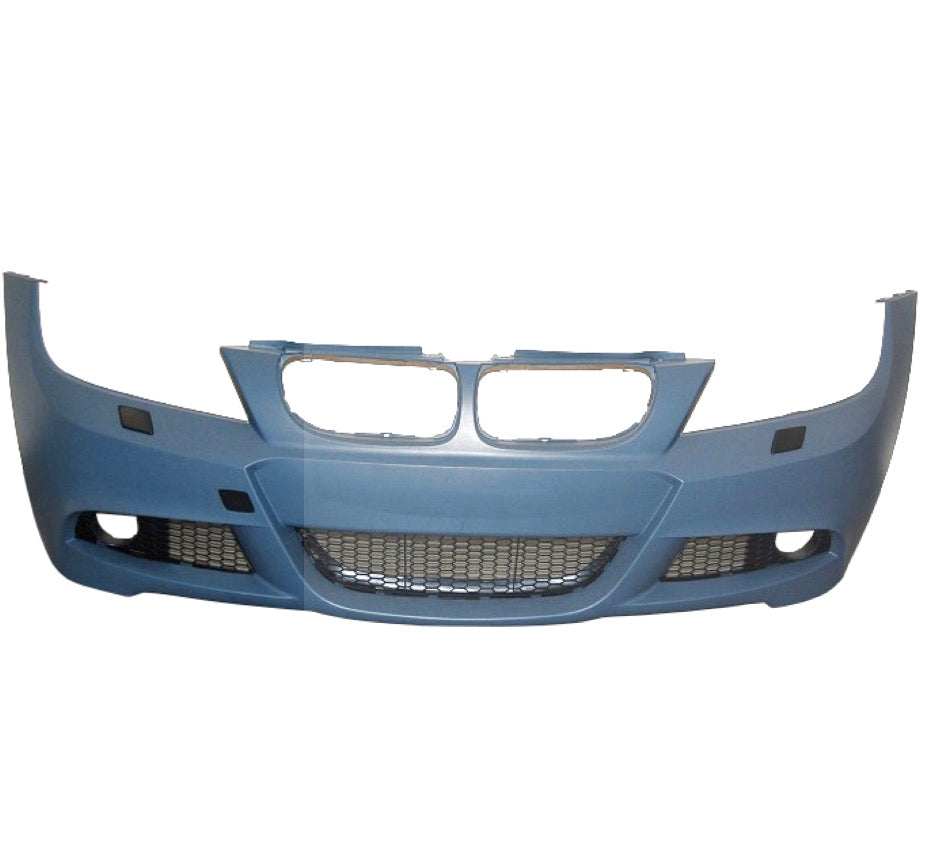 BMW E90LCI Facelift Yrs 08-11 3 Series Mtec MSport Front Bumper, Plastic