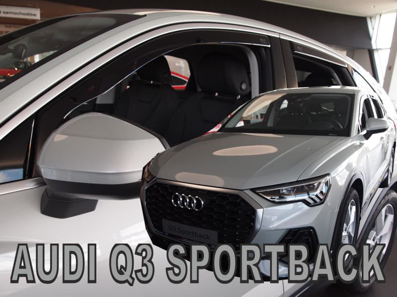 Audi Q3 Sportback Yrs 2020 - on Brand New 4 Piece Heko Wind Deflectors
