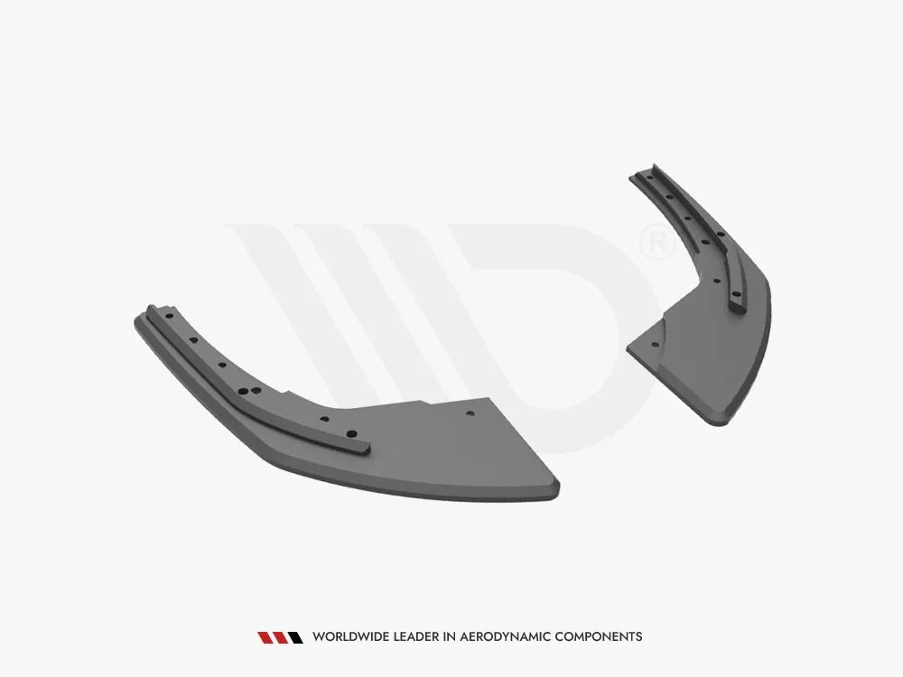 STREET PRO REAR SIDE SPLITTERS AUDI S3 SPORTBACK 8V FACELIFT (2016-2019)