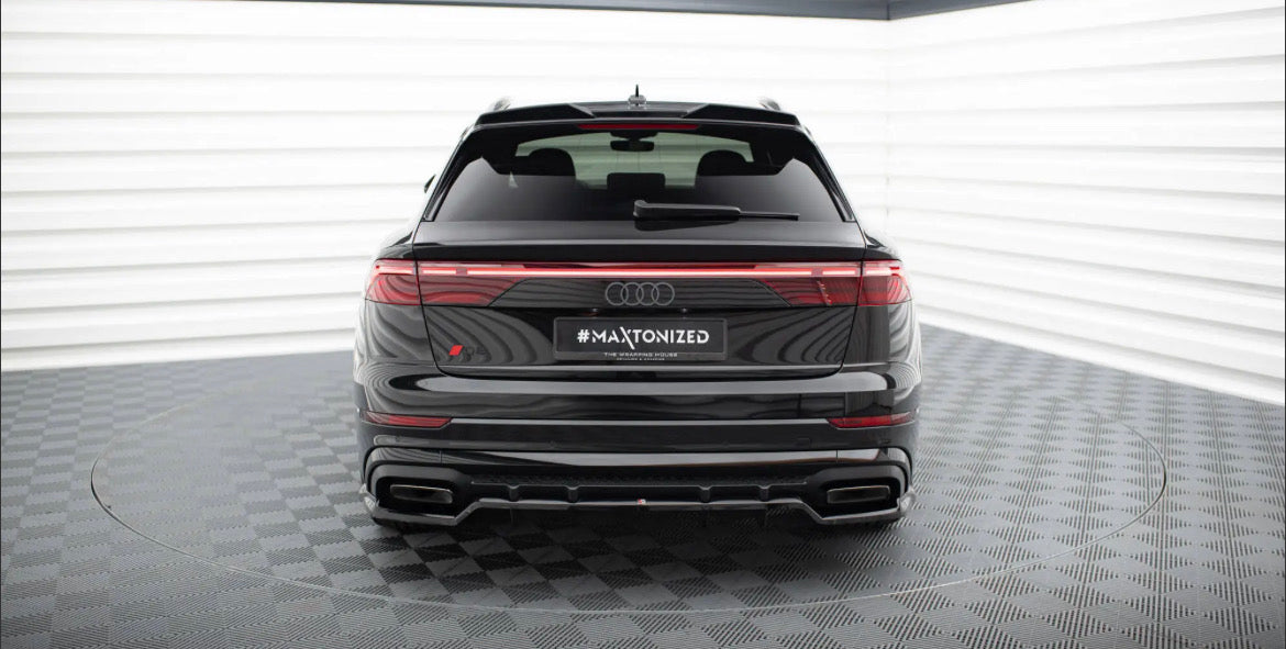 Central Rear Splitter (Vertical Bars) Audi SQ8 / Q8 S-Line Mk1 Facelift