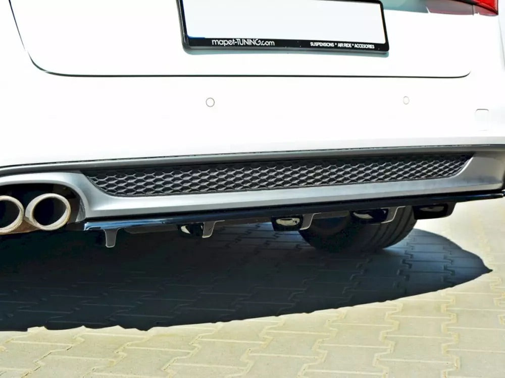 CENTRAL REAR SPLITTER AUDI A6 C7 SLINE AVANT (2011-2014)