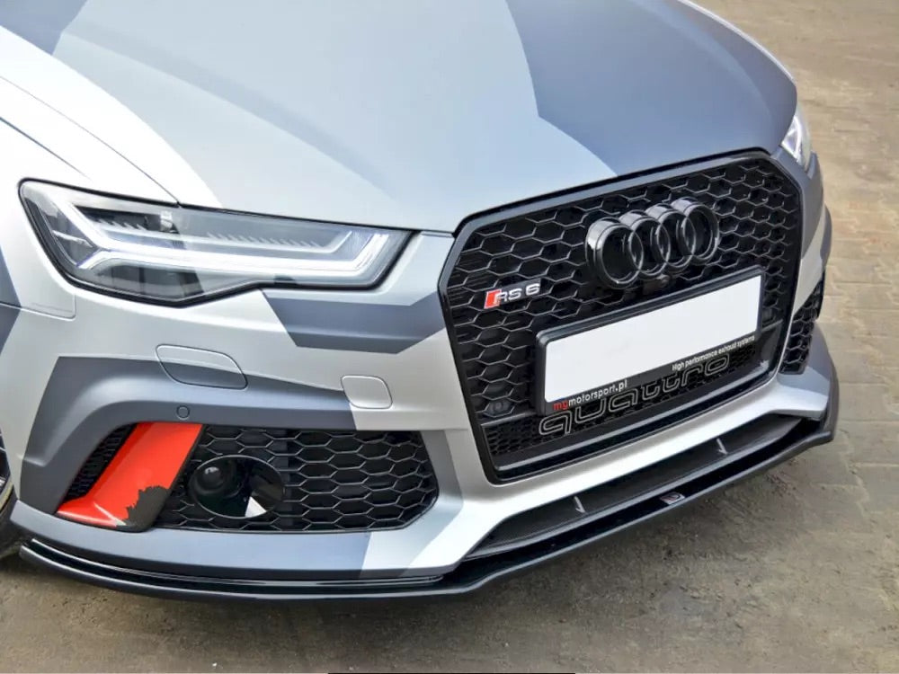 FRONT SPLITTER/LIP V.1 AUDI RS6 C7 / C7 FL (2013-2017)