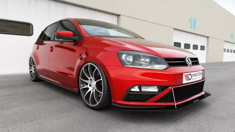 FRONT RACING SPLITTER VW POLO MK5 GTI FACELIFT (2015-2017)