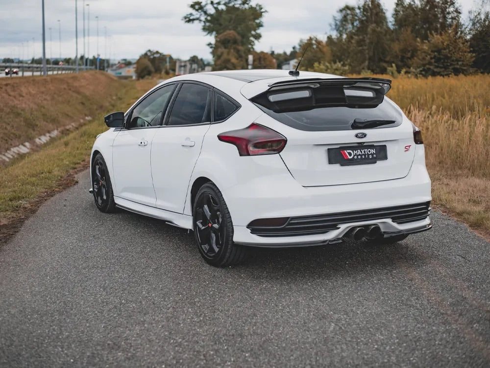 REAR SIDE SPLITTERS V2 FORD FOCUS ST MK3 FACELIFT (2015-2018)