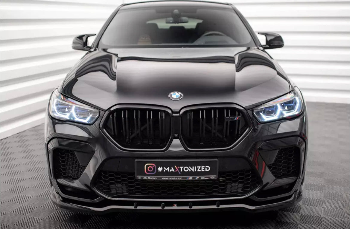 FRONT SPLITTER V.1 BMW X6 M F96 (2020-)