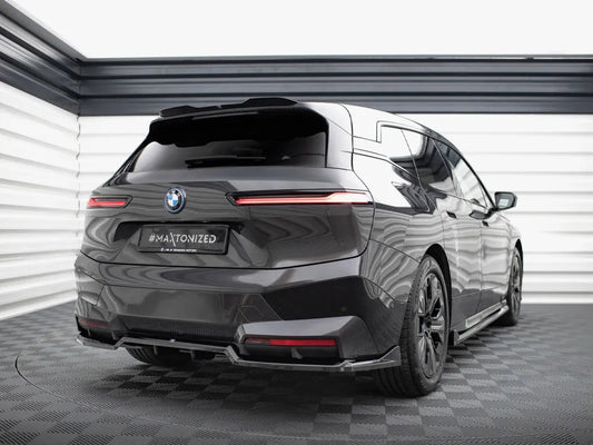 CENTRAL REAR SPLITTER (VERTICAL BARS) BMW IX M-PACK I20 (2021-)