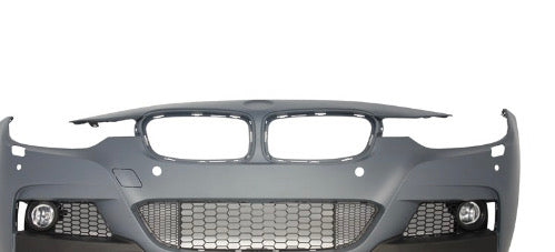 BMW 3 series F30 Yrs 11- M PERFORMANCE Front Bumper & M Performance Lip Plastic