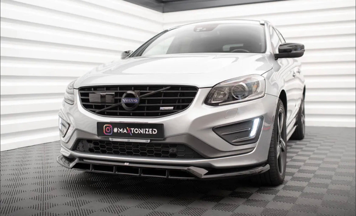 FRONT SPLITTER VOLVO XC60 R-DESIGN MK1 FACELIFT (2013-2017)