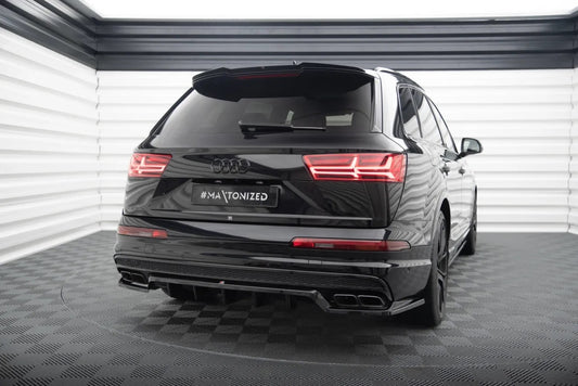 CENTRAL REAR SPLITTER (VERTICAL BARS) AUDI SQ7 MK2