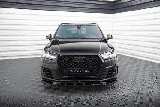 FRONT SPLITTER V.2 AUDI SQ7 / Q7 S-LINE MK2 (2016-2020)