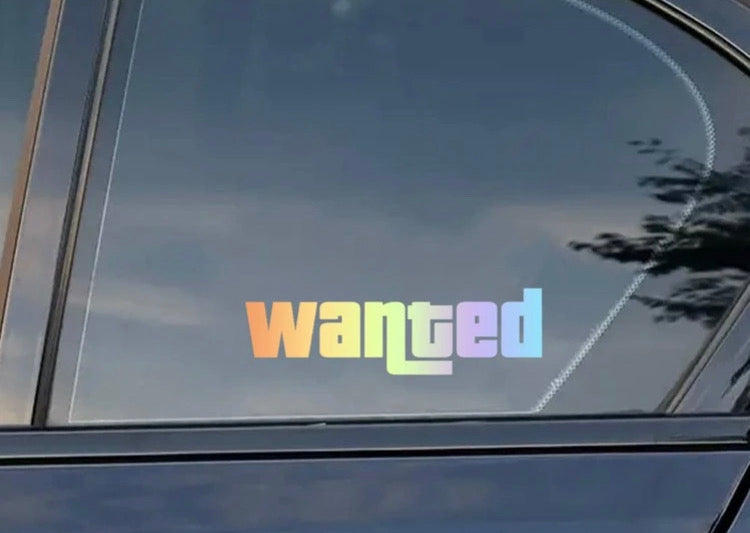 Wanted Sticker