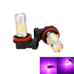 9006 Cree LED Pink 12k Foglight Bulbs Pair