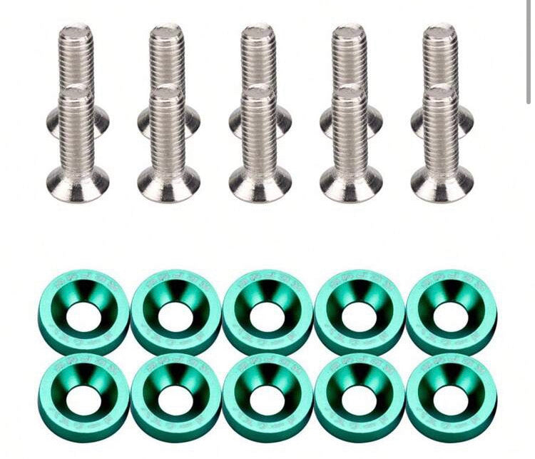 10pcs Washers & Bolts