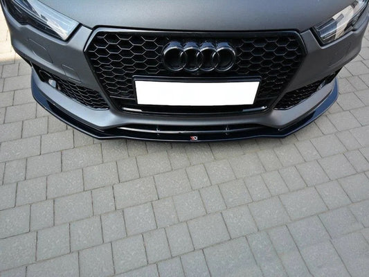 FRONT SPLITTER/LIP V.1 AUDI RS7 FACELIFT (2014-2017)