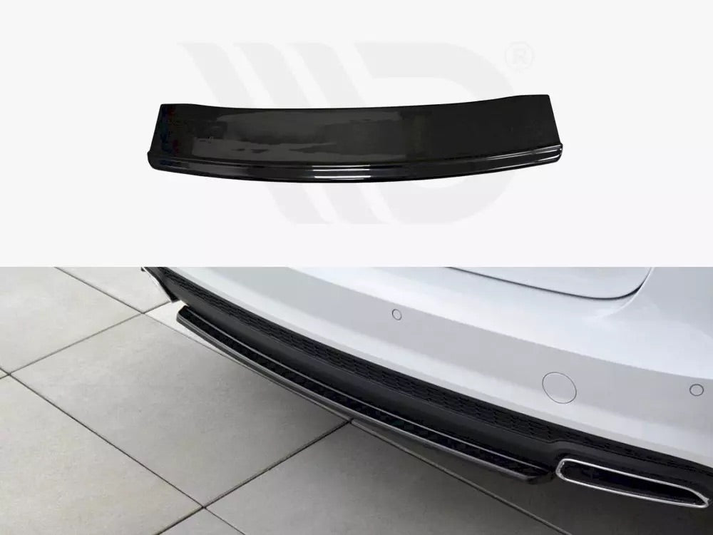 CENTRAL REAR SPLITTER AUDI A6 C7 SLINE FACELIFT (2014- 2018)