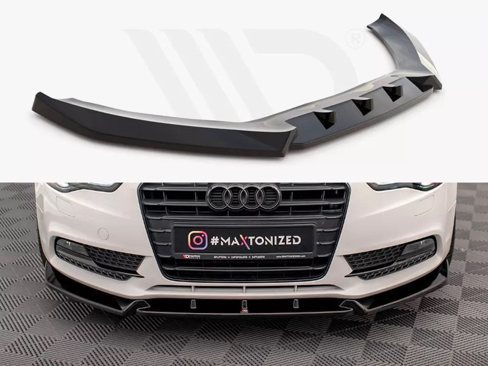 Front Splitter V.1 Audi A5 Coupe / Sportback 8T Facelift