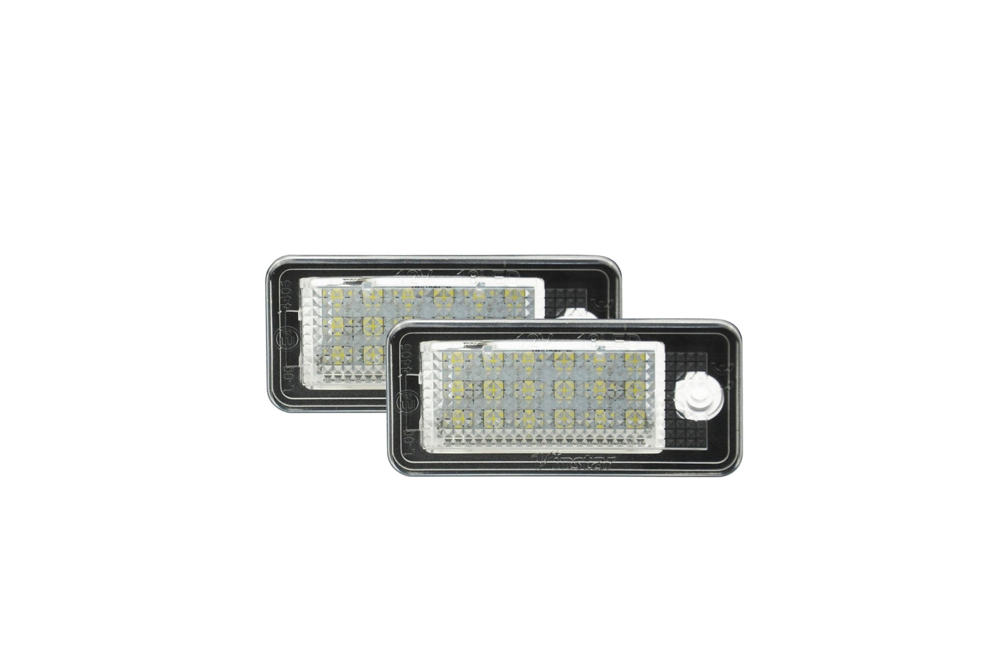 License Plate LED Number Plate Lights udi A3/S3 04-09, A3 Cabriolet 08-09, A4/S4 B6/8E/8H 01-05, A4/S4 B7/8E/8H 05-08, A6/C6 4F 05-09, S6 05-09