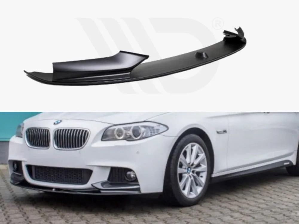 FRONT SPOILER SPORT-PERFORMANCE BLACK MATT BMW 5 SERIES F10 F11 WITH M-PACKAGE (2009-2017)