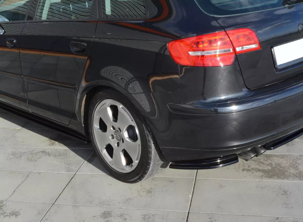 REAR SIDE SPLITTERS AUDI A3 8P SPORTBACK PRE-FACE (2004-2008)