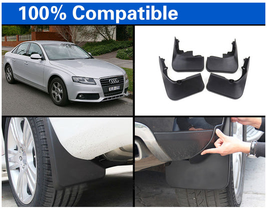 Audi A4 B8 Yrs 08-15 Moulded Mudflaps