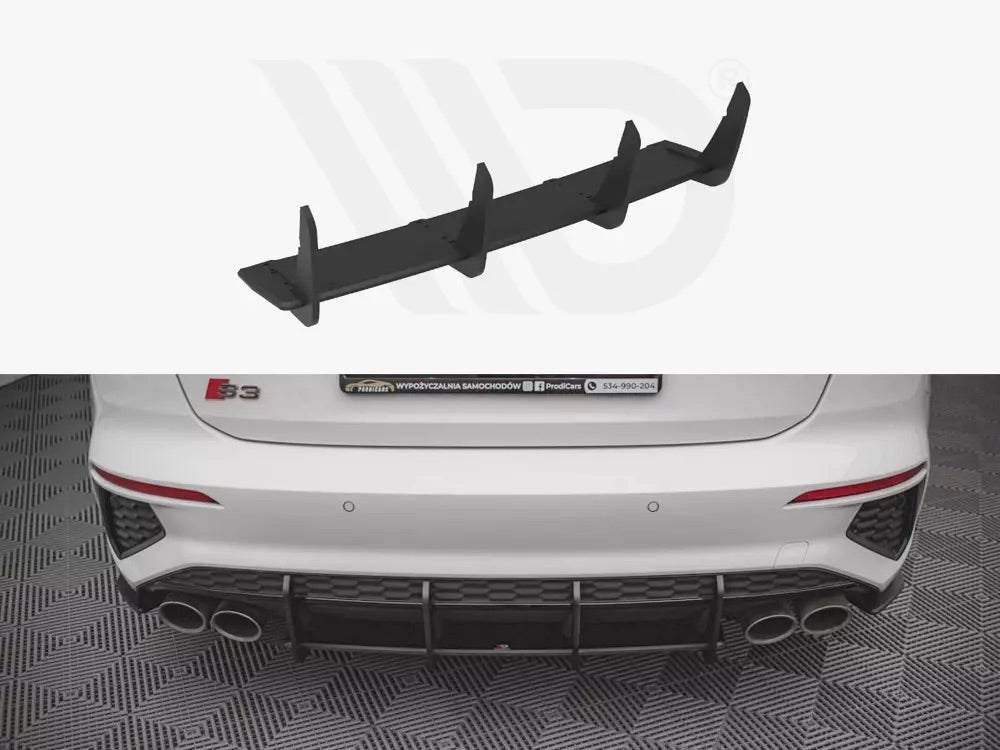 STREET PRO REAR DIFFUSER AUDI S3 8Y (2020-)