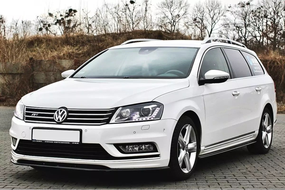 VW Passat B7 Yrs 2010 - 2014 Maxton Sideskirt Extensions R Line