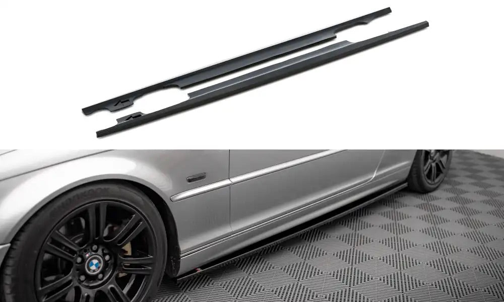 SIDE SKIRTS DIFFUSERS BMW 3 COUPE E46