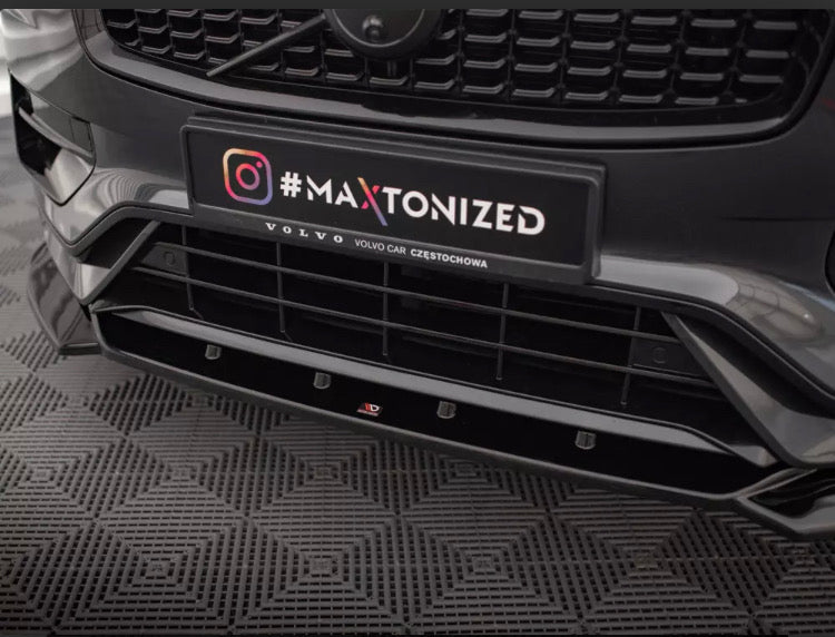 FRONT SPLITTER V.1 VOLVO XC90 R-DESIGN MK2 FACELIFT (2019-)