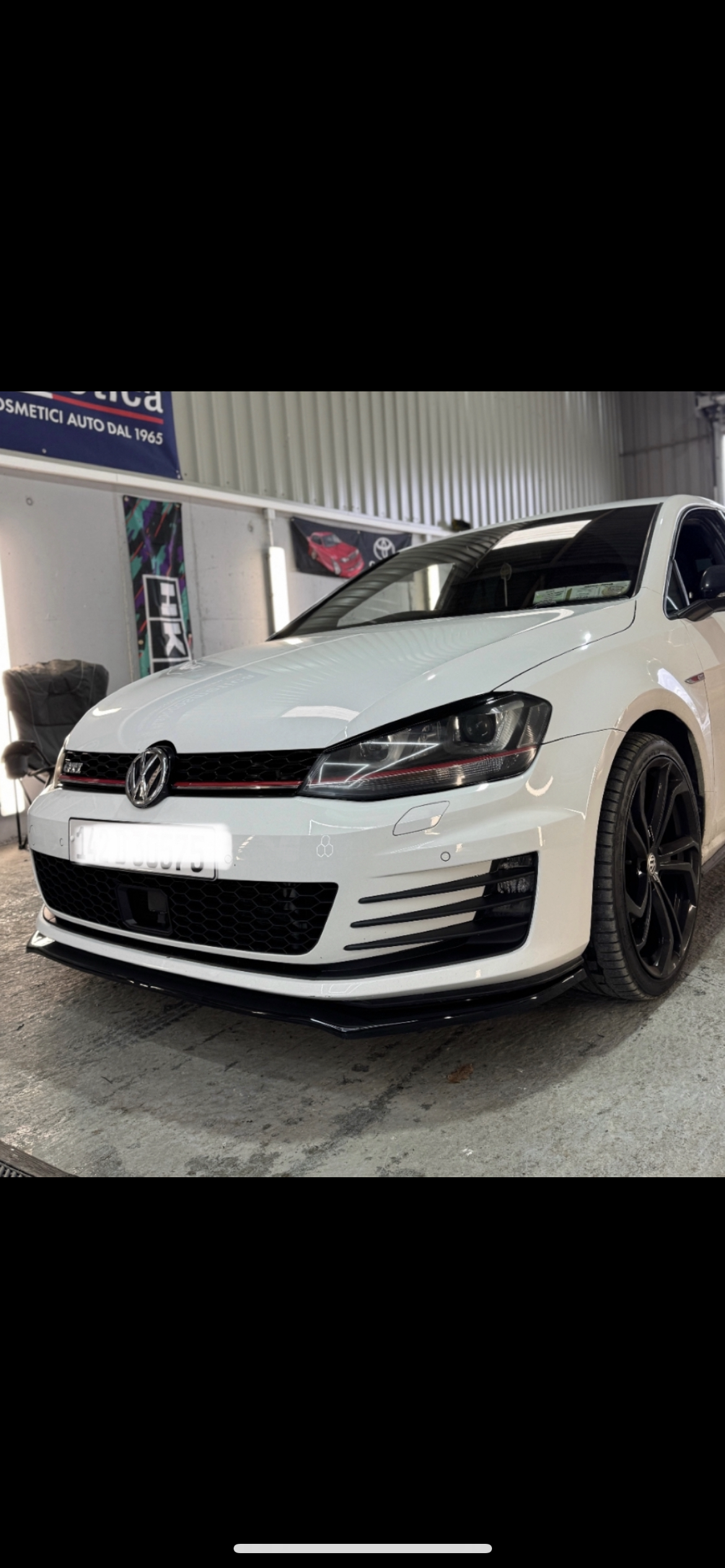 VW Golf MK7 GTD,GTI FRONT SPLITTER