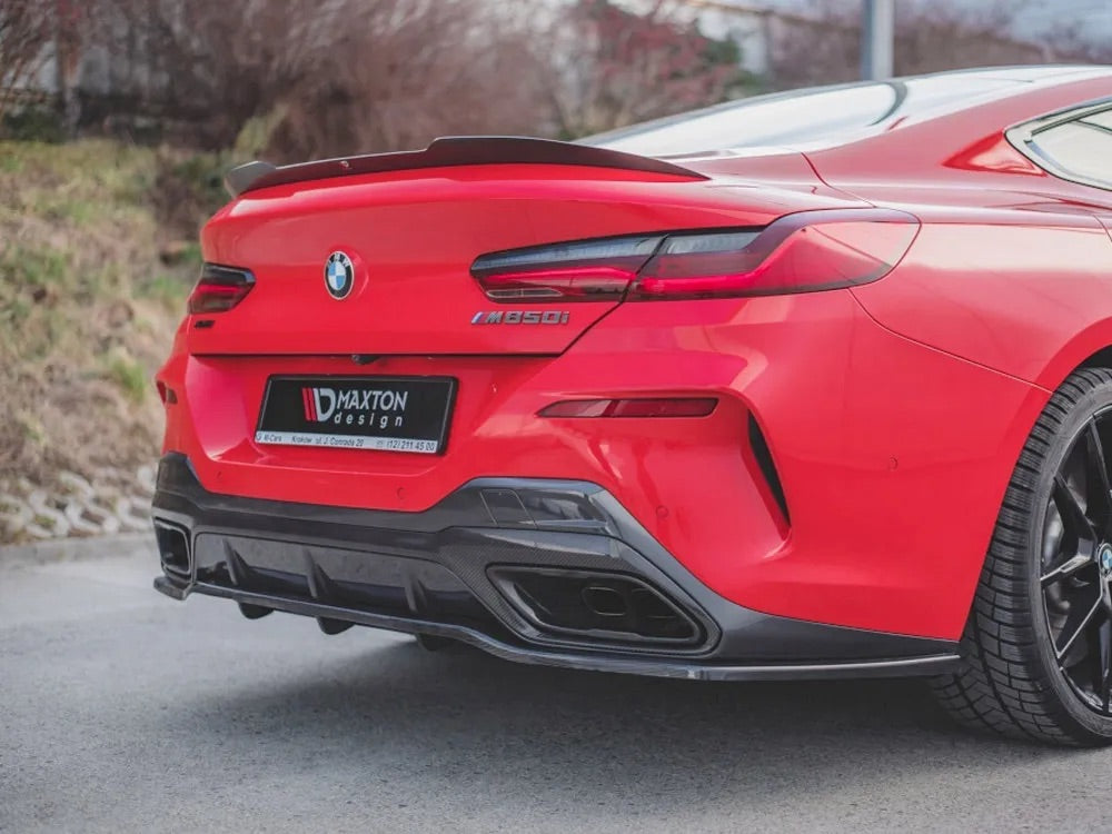 CENTRAL REAR SPLITTER (WITH VERTICAL BARS) BMW M850I G15 (2018-)