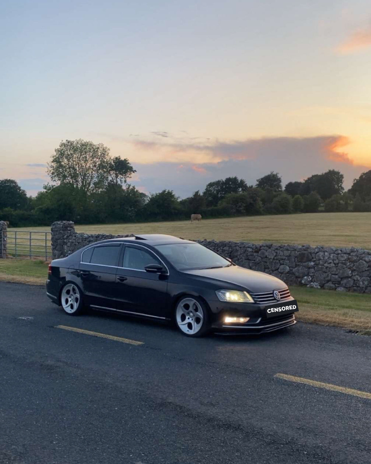 B7 Passat Front Splitter
