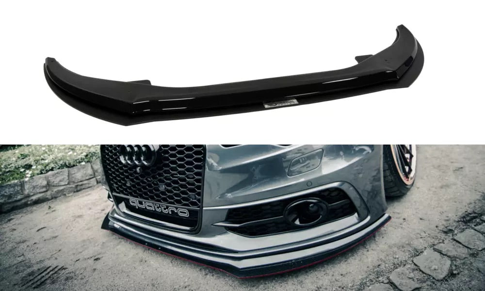 FRONT RACING HYBRID SPLITTER AUDI A6 C7 S-LINE (2011-2014)