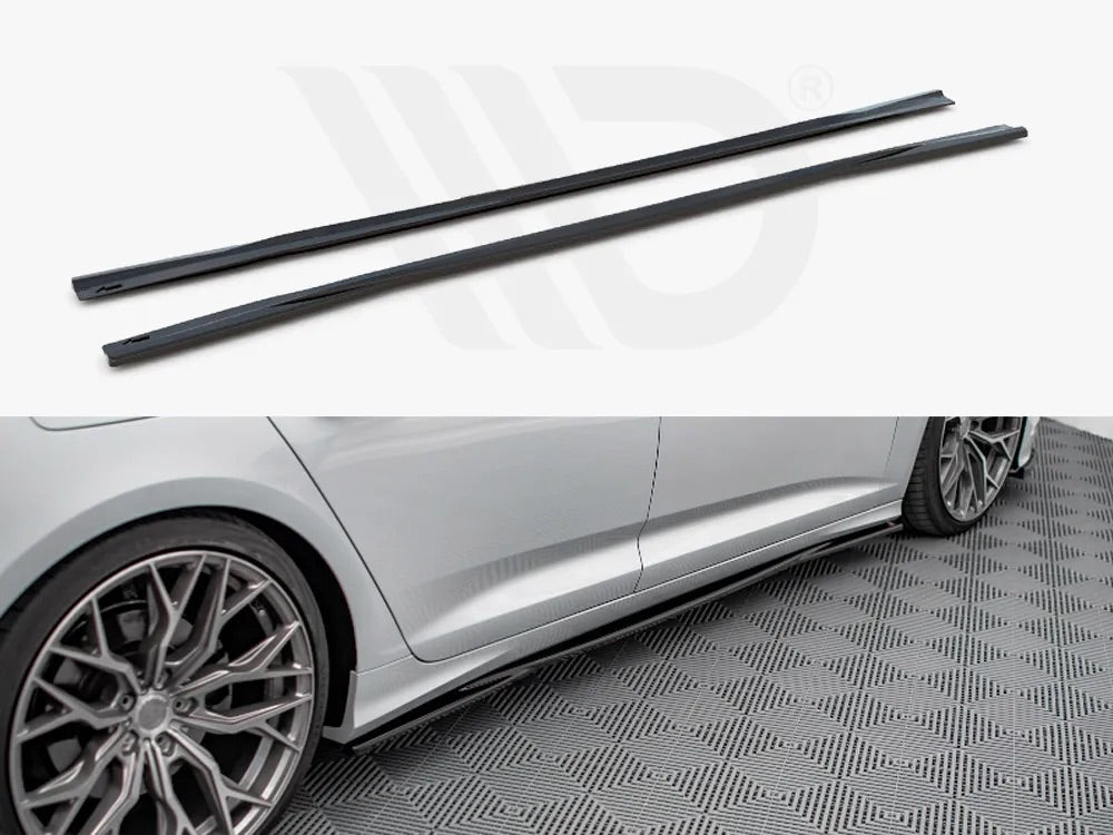 SIDE SKIRT DIFFUSERS AUDI S6 C8 / A6 S-LINE C8