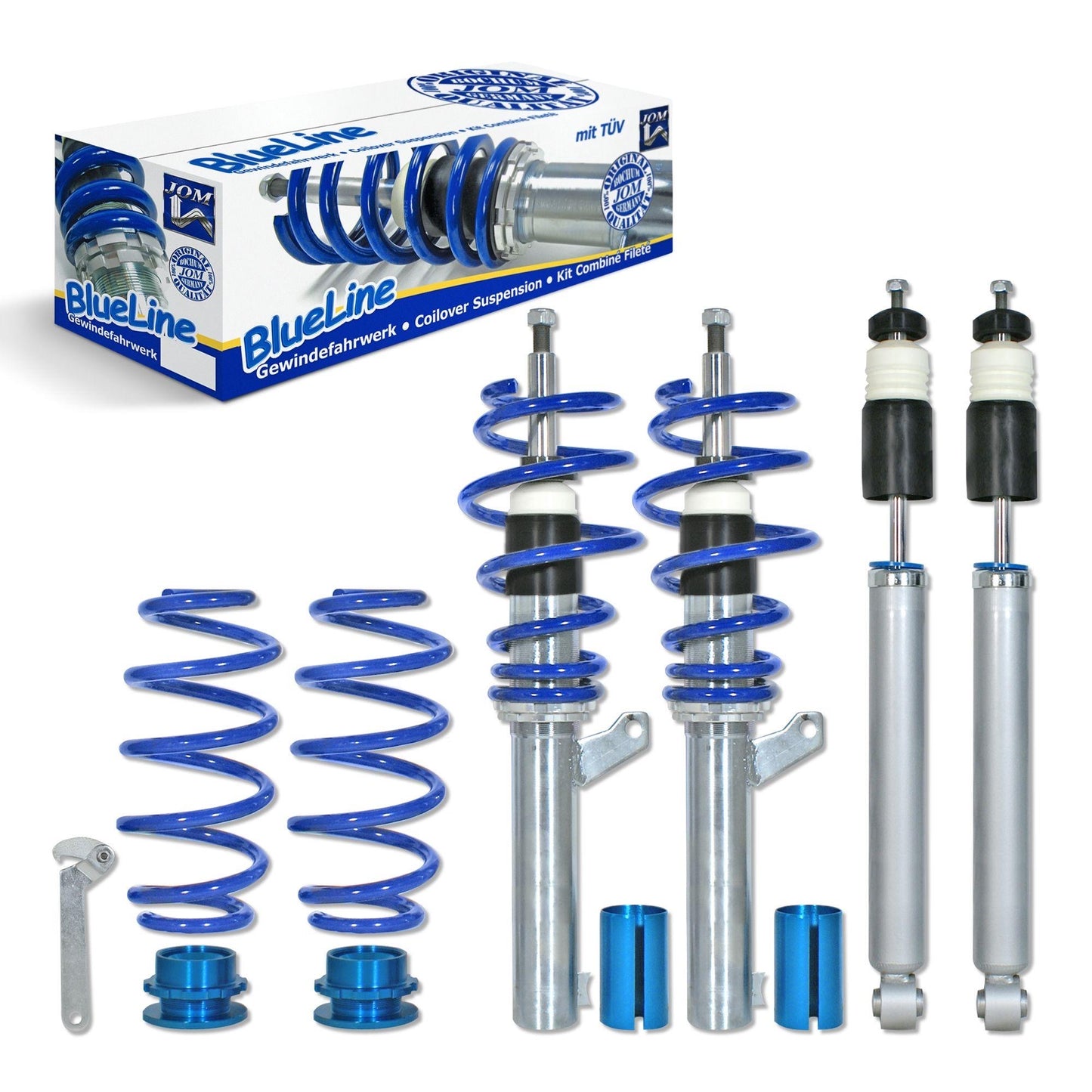 Skoda Octavia MKII 1Z Yrs 04-13 JOM Blueline Coilovers Kit