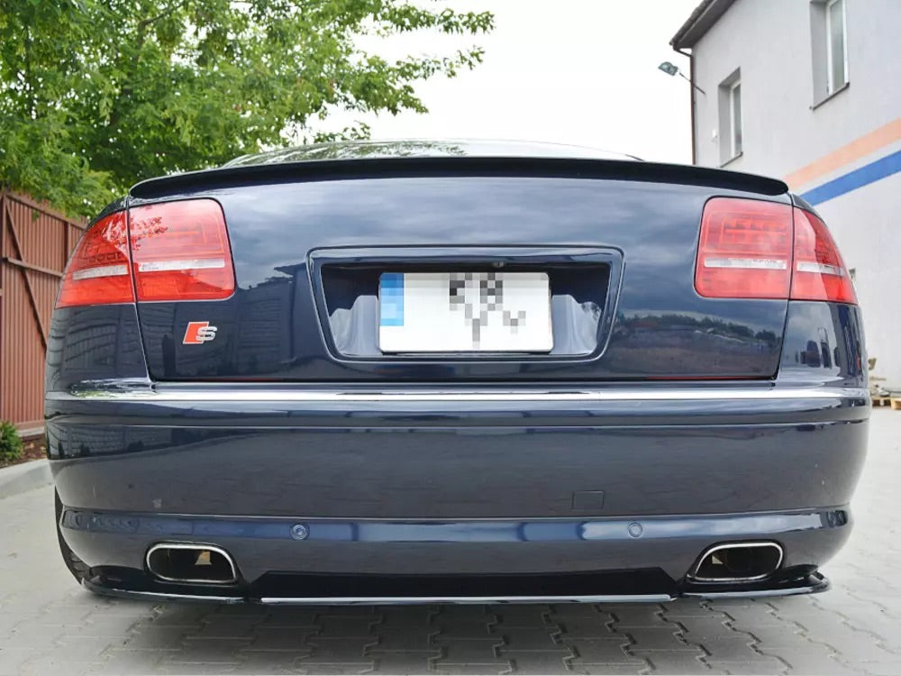 CENTRAL REAR SPLITTER (NO VERTICAL BARS) AUDI S8 D3 (2006-2010)