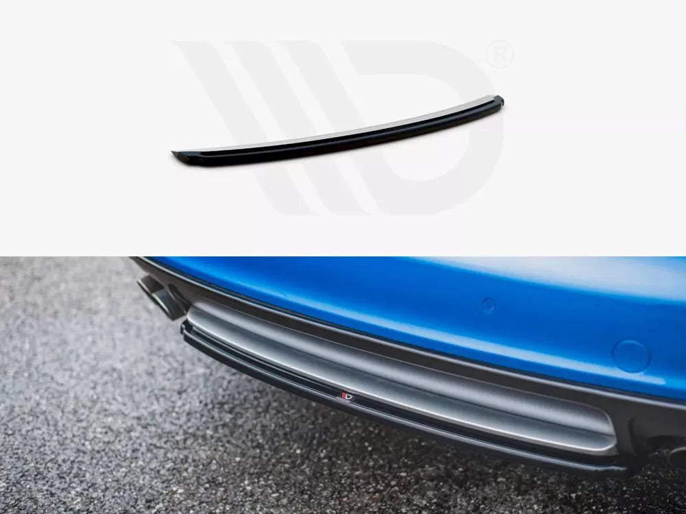 CENTRAL REAR SPLITTER AUDI S4 / A4 S-LINE B8 SEDAN (2008-2011)