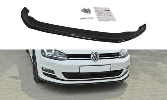 VW Golf MK 7 VII Yrs 12-17 Standard Front Bumper Lip Splitter Maxton