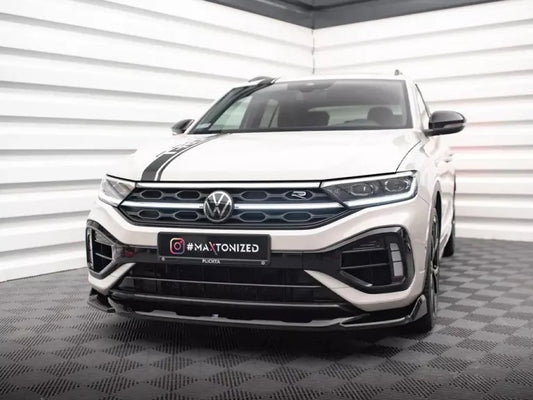 FRONT SPLITTER V.2 VOLKSWAGEN T-ROC R MK1 FACELIFT (2021-)