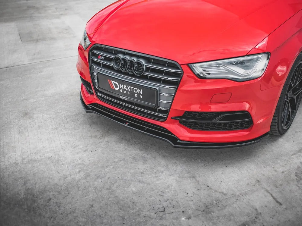 FRONT SPLITTER V.2 AUDI S3 / A3 S-LINE 8V SEDAN / CABRIO (2013-2016)