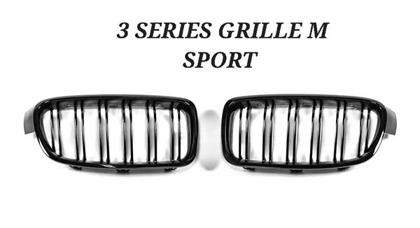 BMW 3 SERIES (F30/F31) KIDNEY GRILLE IN GLOSS BLACK