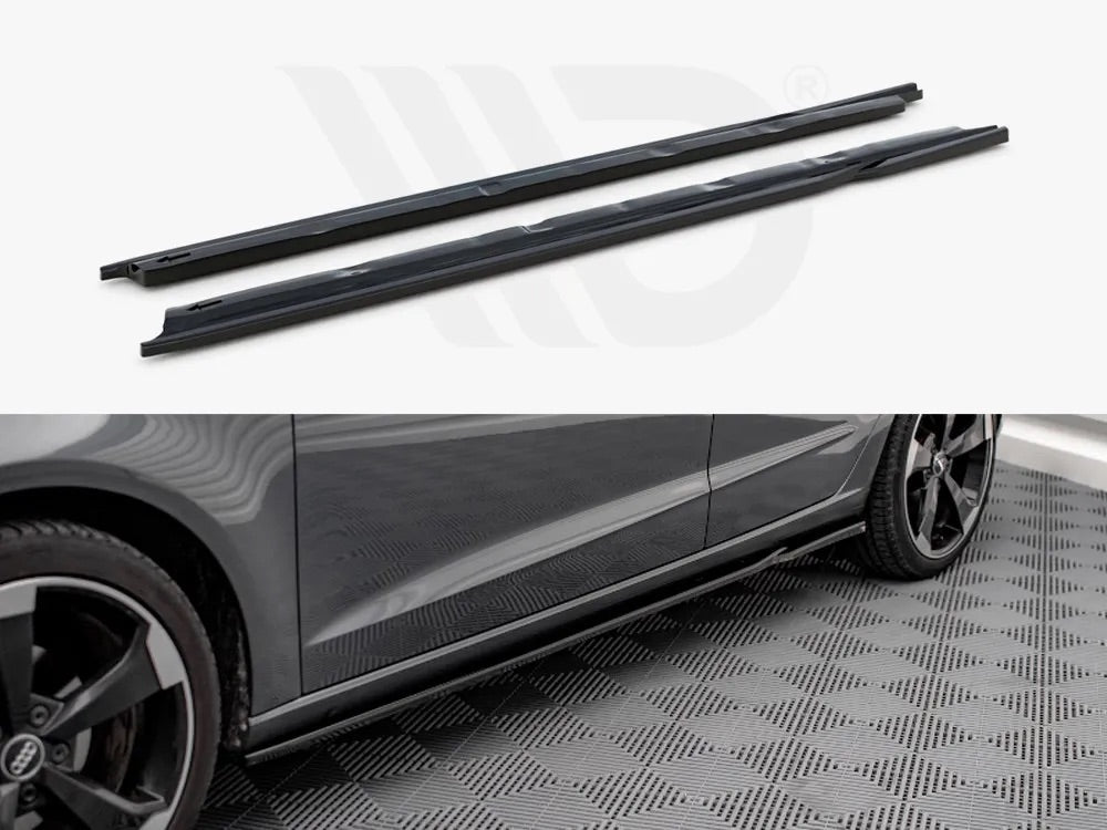 SIDE SKIRTS DIFFUSERS AUDI A3 SPORTBACK 8V (2013-2016)