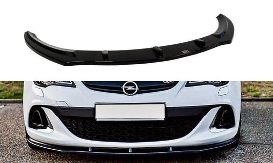 Opel Astra J OPC / VXR Maxton Design Front Bumper Lip Plastic