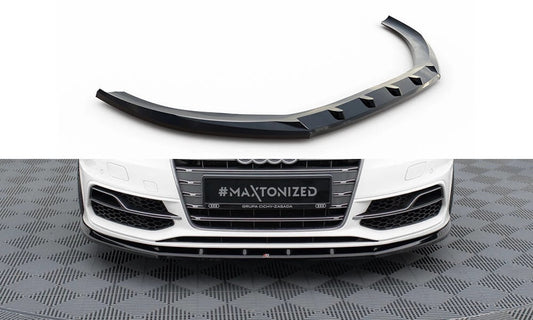 FRONT SPLITTER V.1 AUDI S3 / A3 S-LINE SPORTBACK / HATCHBACK 8V (2013-2016)