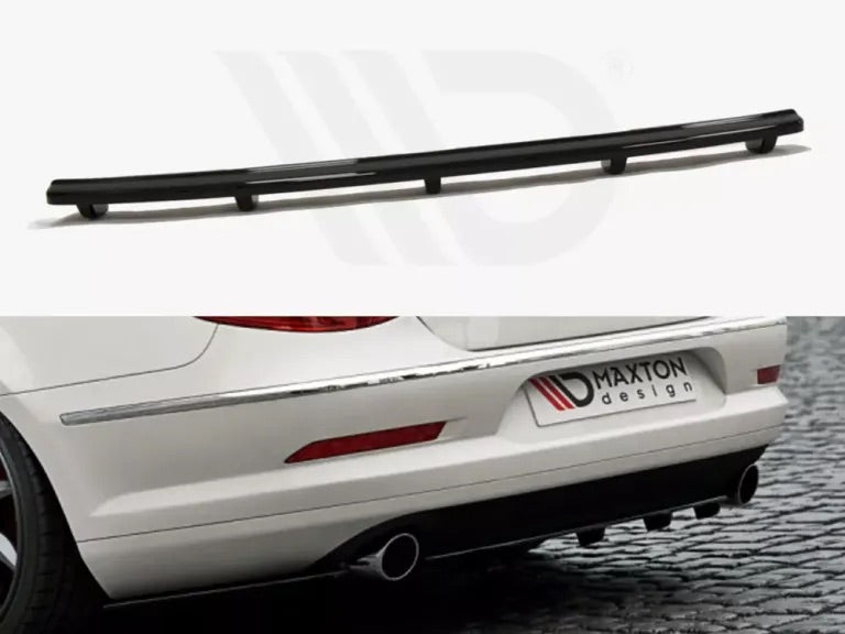 CENTRAL REAR SPLITTER -with vertical bars- VW PASSAT CC R36 RLINE (2008-2012)