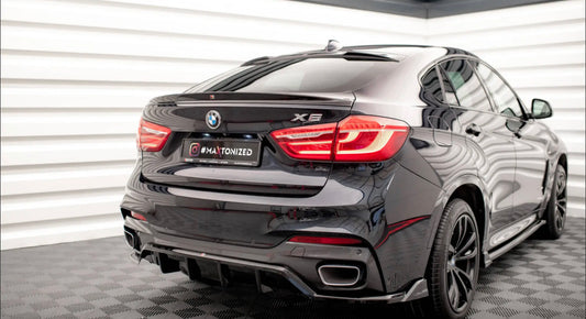 SPOILER CAP 3D V.2 BMW X6 F16 M-PACK / X6 M F86