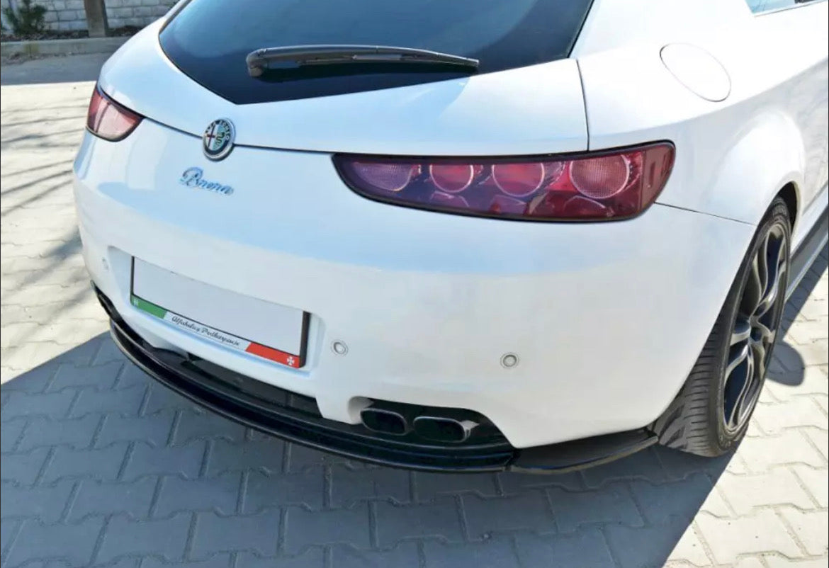 CENTRAL REAR SPLITTER ALFA ROMEO BRERA (without vertical bars)