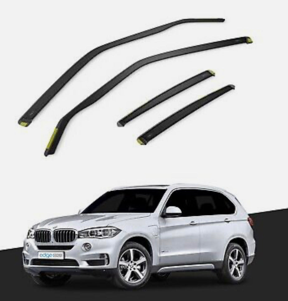 BMW X5 F15 MK3 2013-2018 5 Door SUV Wind Deflectors 4pc Tinted