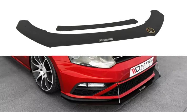 FRONT RACING SPLITTER VW POLO MK5 GTI FACELIFT (2015-2017)